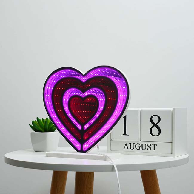25 Heart Infnty Mirror252