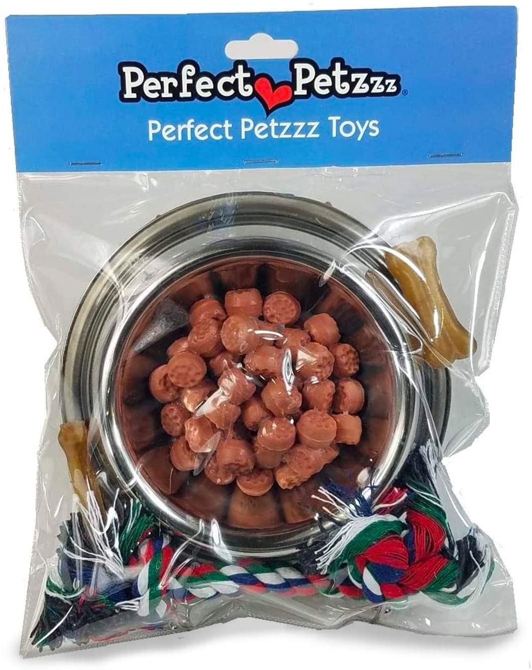 Perfect Petzzz Dog Bowl Toy Set