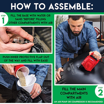 Inflatable 3 Hole Football