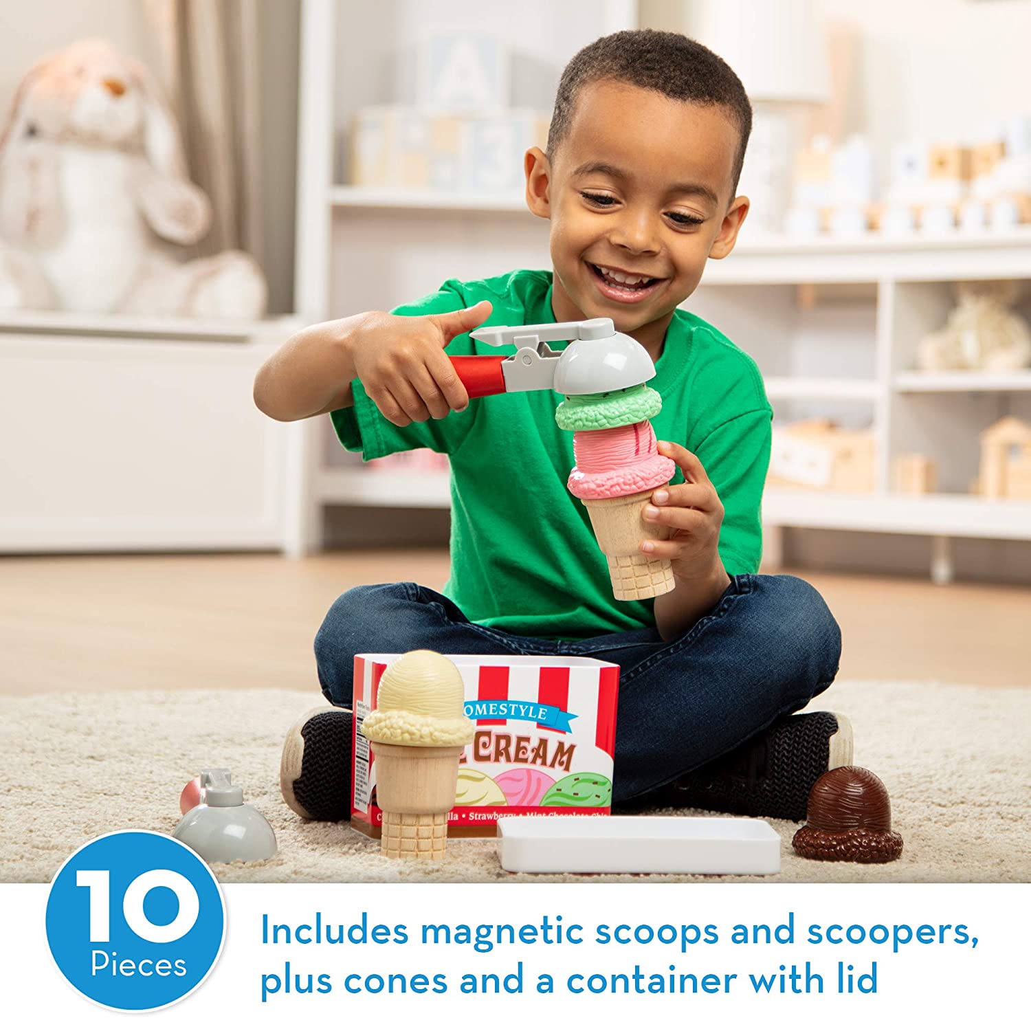 Ice Cream Cone Playset