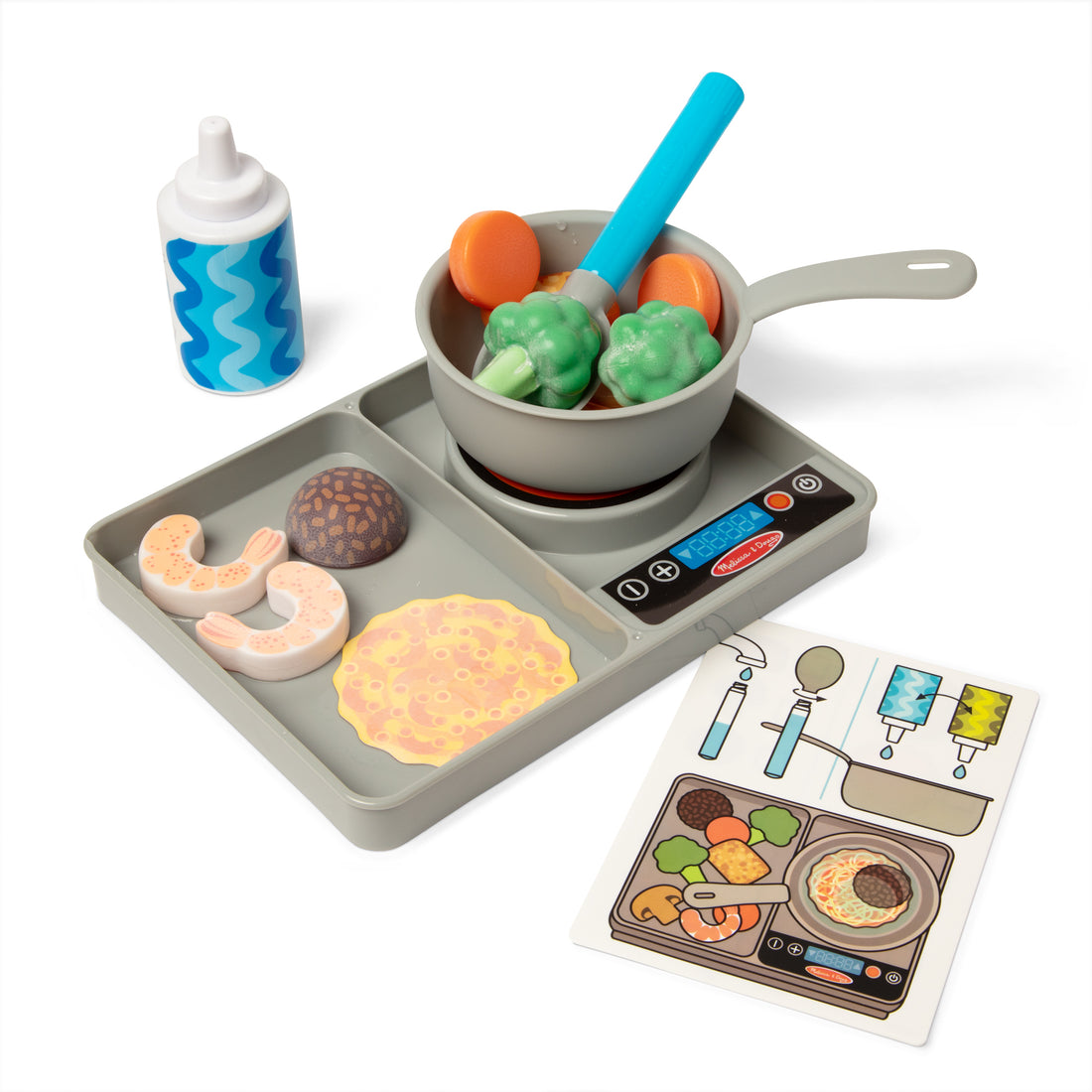 Simmer & Stir Stovetop Play Set with Water Wow! Color Reveal