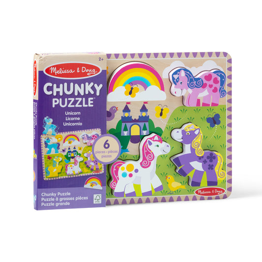 25 Unicorn Chunky Puzz257