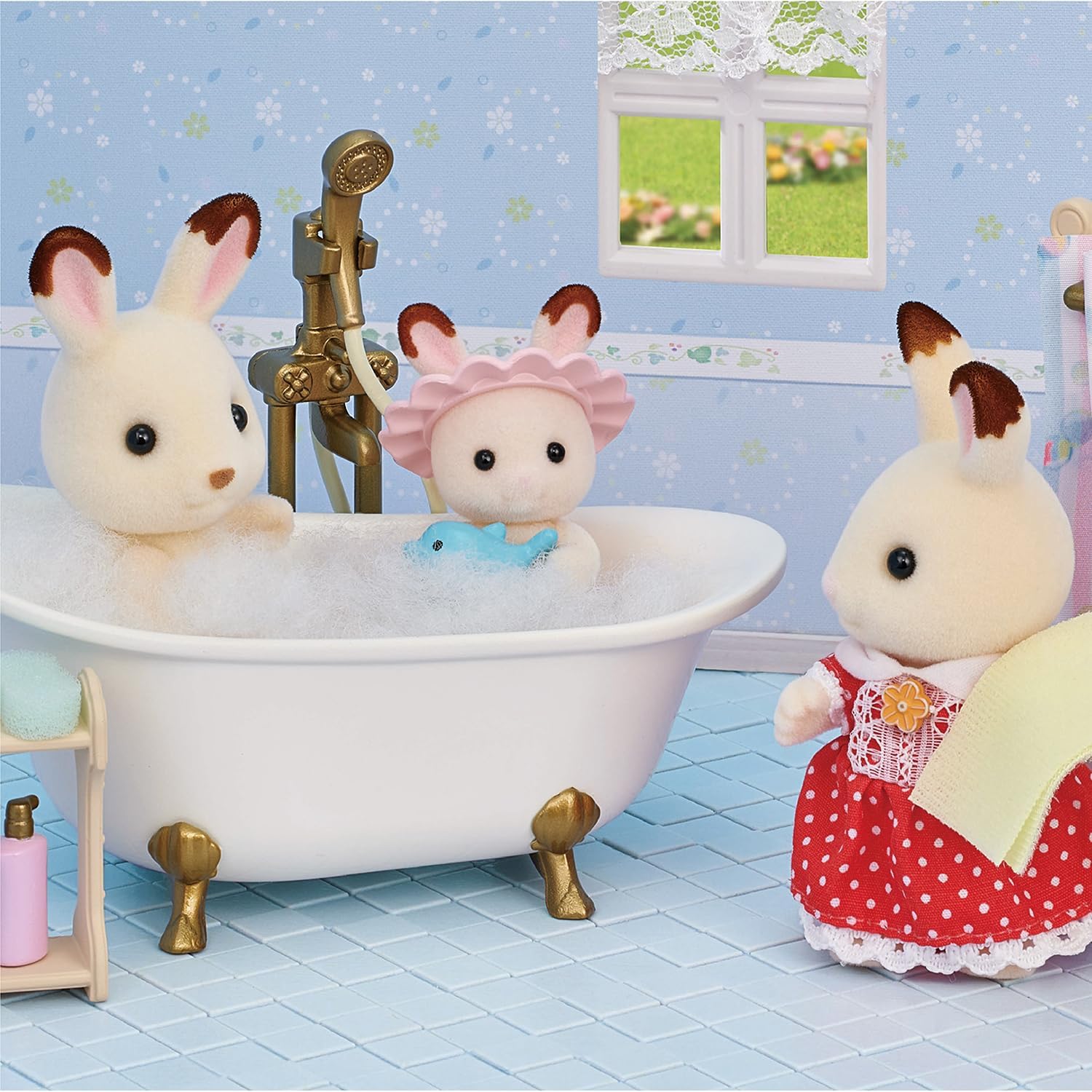 Calico Critters Bath and Shower Set