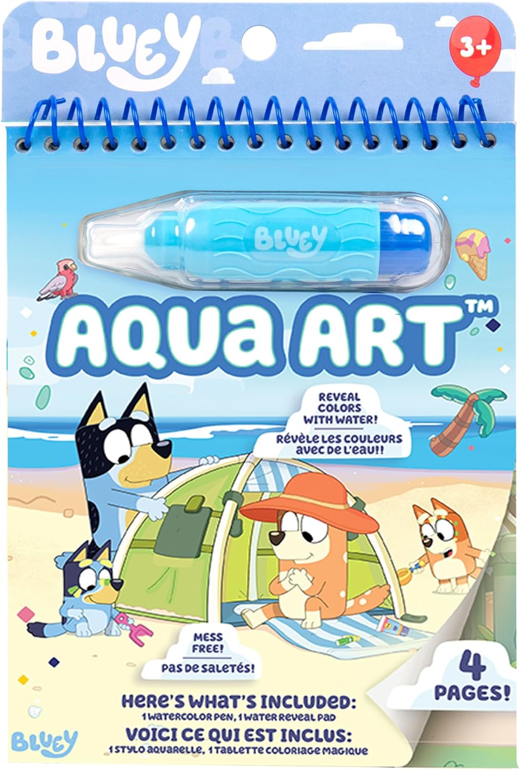 25 Bluey Aqua Art Pad 236