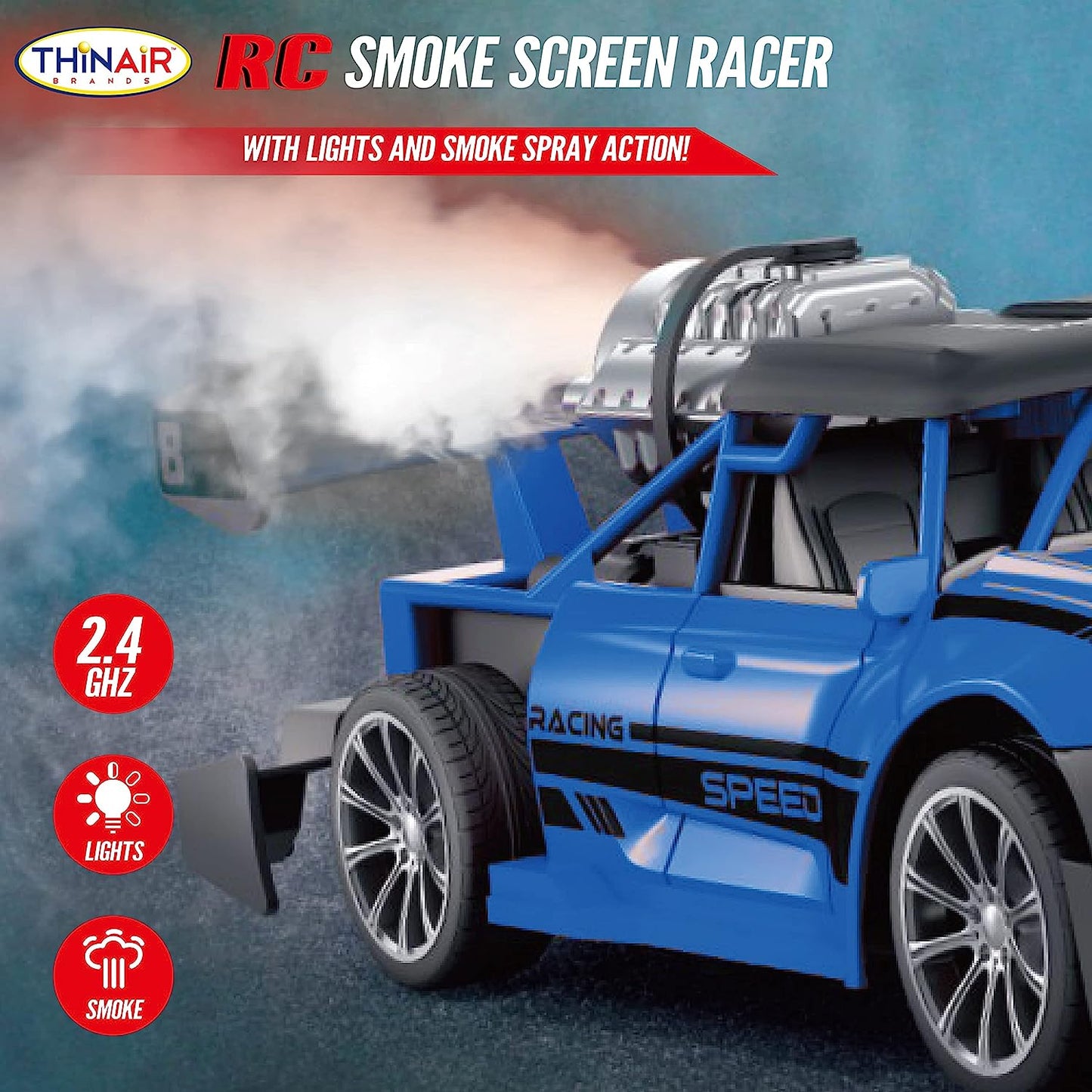 25 Blue Rc Smoke Scree237
