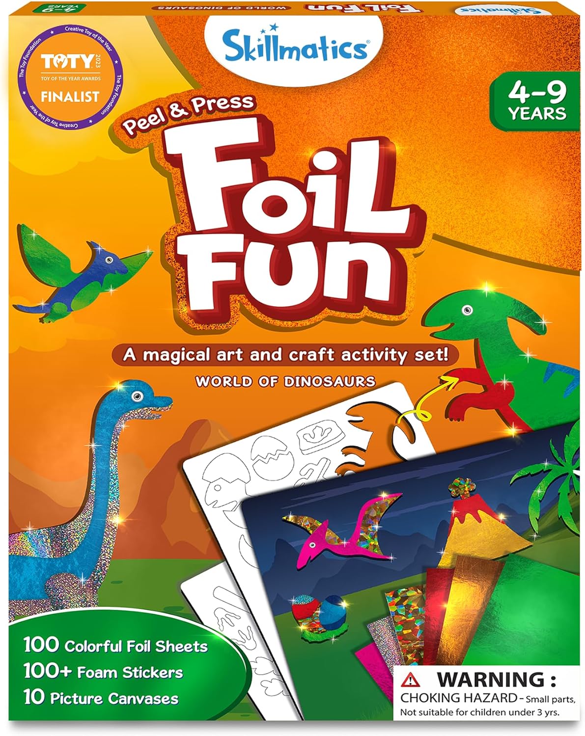 25 Foil Fun Dinos     257