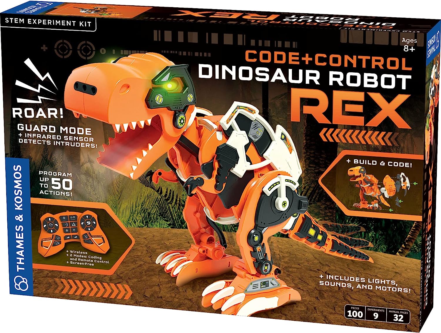 25 Rex Dino Robot Rc  233