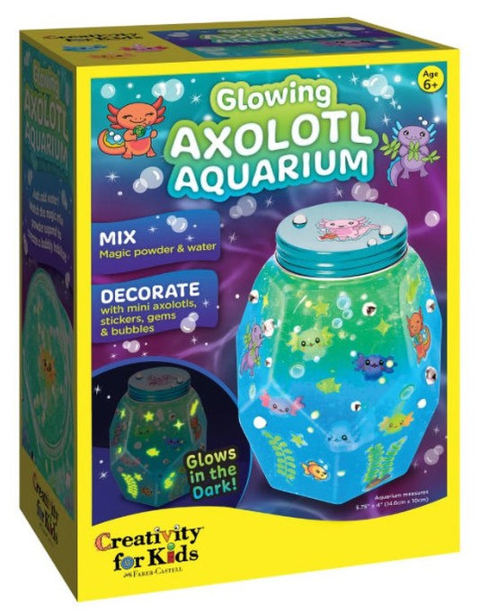 26 Glowing Axolotl Aqu247