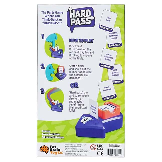 25 Hard Pass Game     251