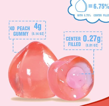 4d Fruit Gummy Peach