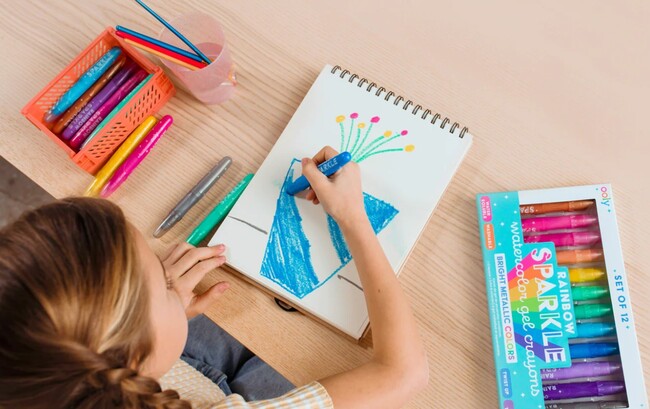 25 Rb Spark Crayons   257