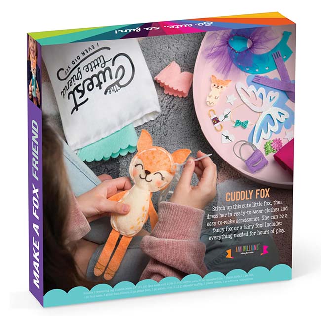 26 Fox Make Friend Sew Aa