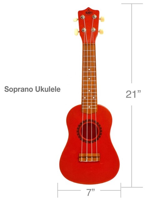 23 Red Orange Ukuleles239