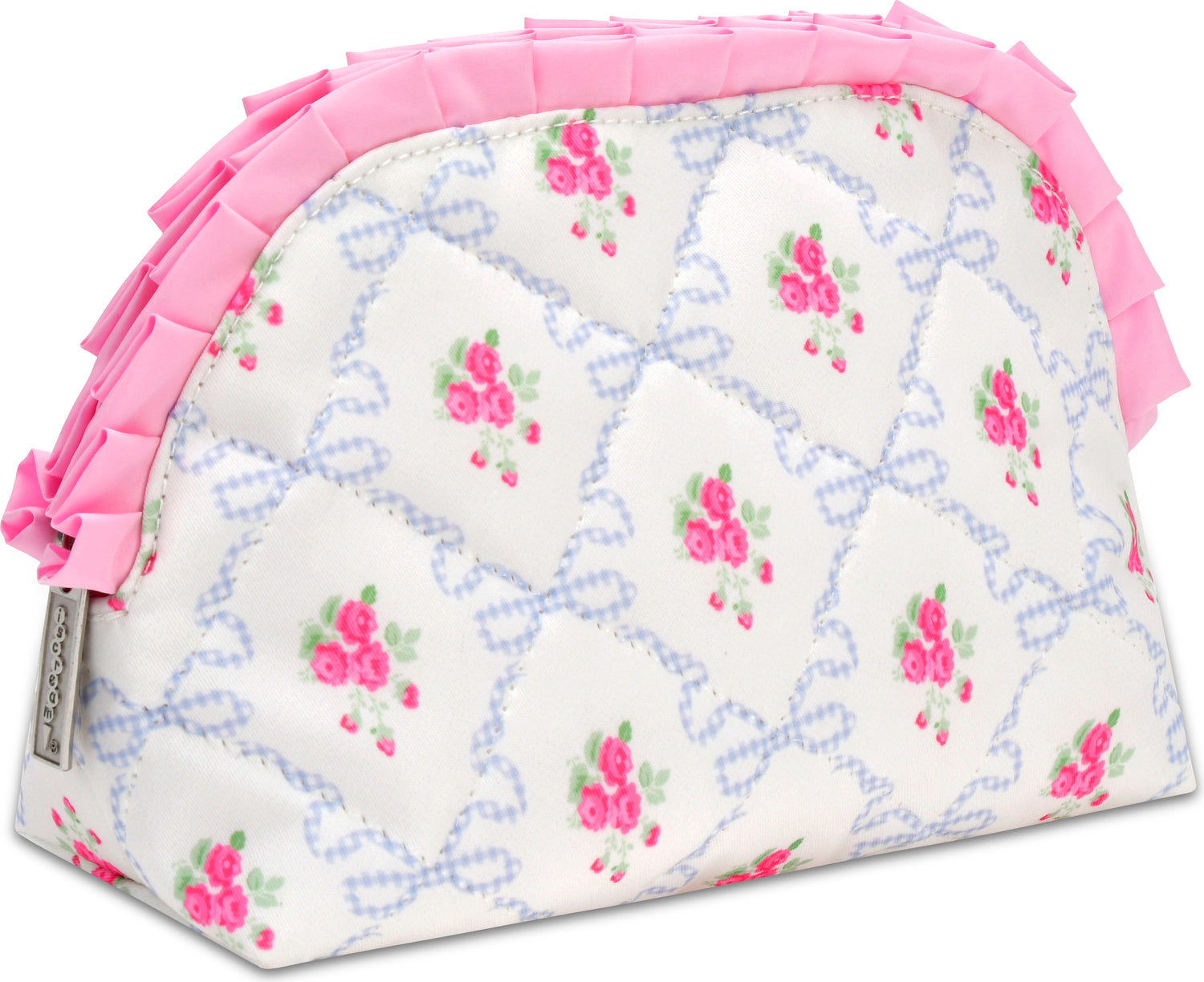 Cosmetic Bag Oval Ditsy Floral