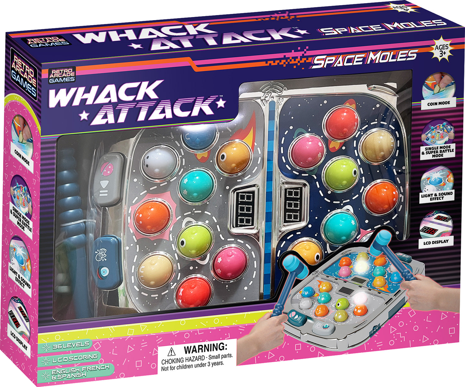 Whack Attack Space Moles