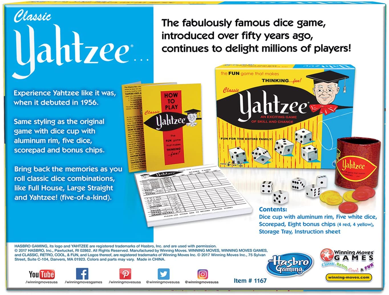 25 Classic Yahtzee    249