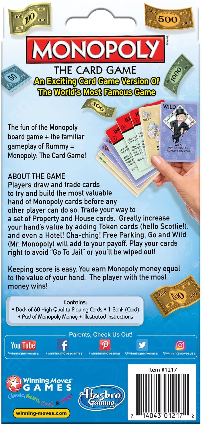 25 Monopoly Card Game 251