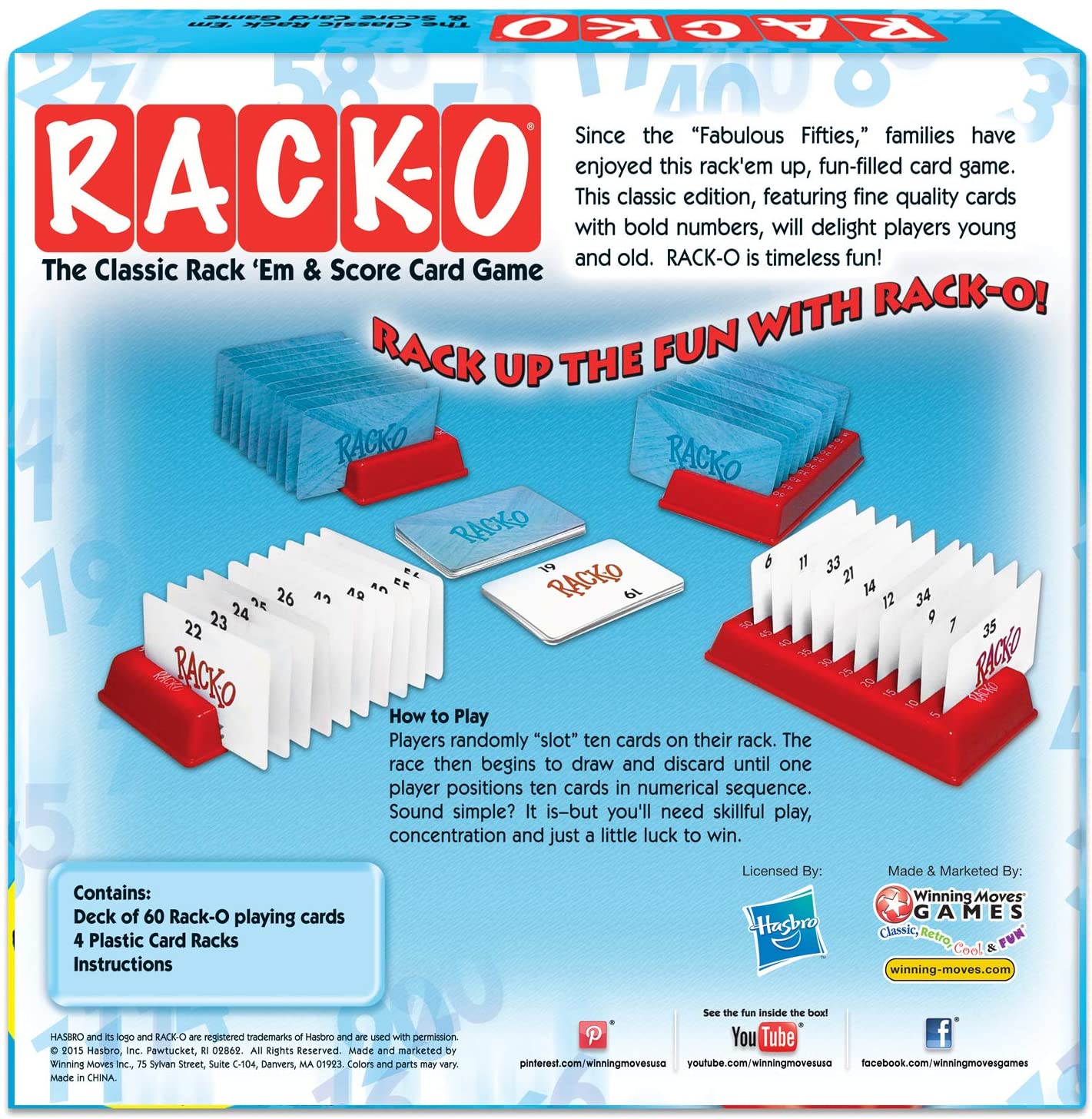 25 Racko Rack O       181